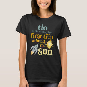 T-shirt Hommes Tio Espace Extérieur 1er Anniversaire Premi