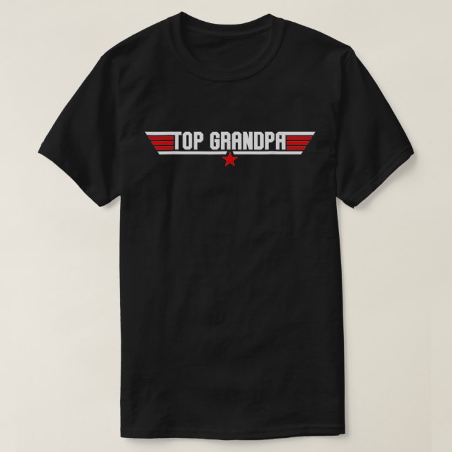 T-shirt Hommes Top Grand-père Amusant Cool des années 80 G (Design devant)