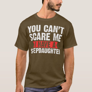 T-shirt Hommes, tu ne peux pas effrayer stepgirl step gran