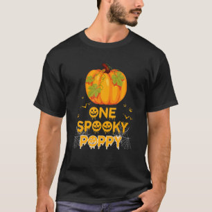T-shirt Hommes Un Éffrayant Pavot Drôle Papa Famille Hallo