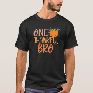 T-shirt Hommes Un Frère Remercié Automne Thanksgiving Auto