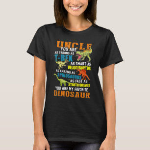 T-shirt Hommes Unclesaurus T Rex Dinosaur Oncle Saurus Fam