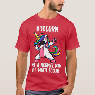 T-shirt Hommes Unicorn Papa Fille Fête Anniversaire Vêteme
