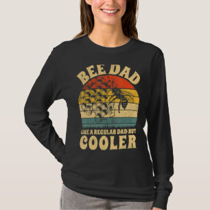 T-shirt Hommes Vintage Bee Papa Comme Un Père Régulier Abe