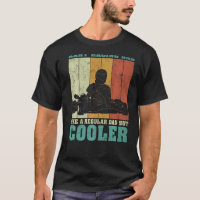 Hommes Vintage Retro Kart Racing Papa Comme Un Ord