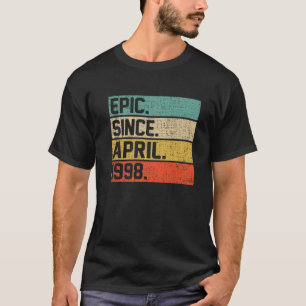 T-shirt Hommes vintages Femmes 24Ème Anniversaire Epic Dep