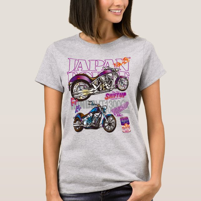 T-shirt Honda VT1300CX (Devant)
