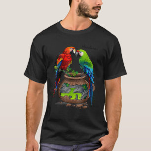 T-shirt Honduras Copan maya loros