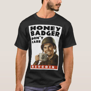 T-shirt Honey Badger Donx27t Care 24