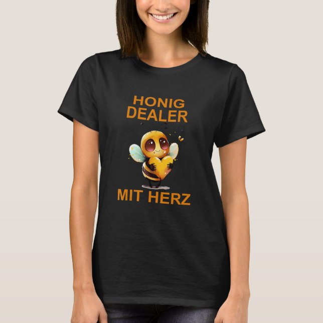 T-shirt Honey dealer beekeeper beekeeping bee grower honey (Devant)