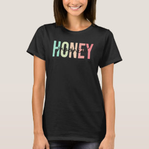 T-shirt Honey Moonin Fun Lune De Miel Mariée Et Salle Hone