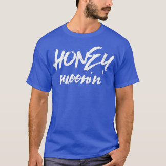 T-shirt Honey MooninMarié Couple mignonne Lune de miel vac