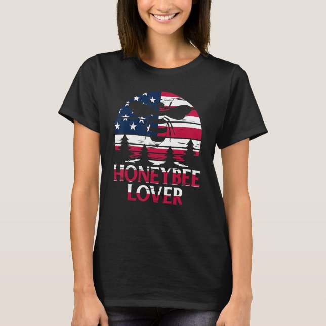 T-shirt Honeybee  Beekeeping Bees  Honeybee Beekeeper (Devant)