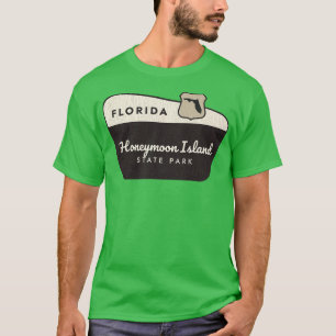 T-shirt Honeymoon Island State Park Floride Affiche de bie
