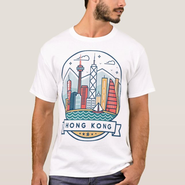 T-shirt Hong Kong (Devant)