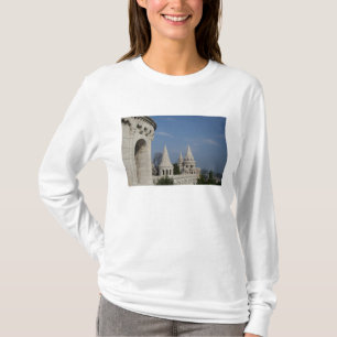 T-shirt Hongrie, ville capitale Budapest. Buda, Château