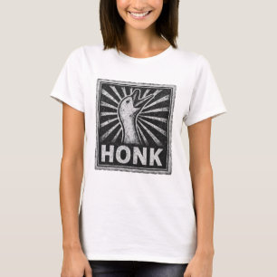 T-shirt Honk Goose Funny Duck Chicken Mème