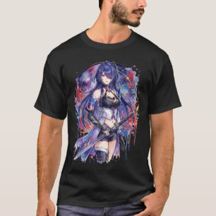T-shirt Honkai Star Rail Acheron Galaxy Ranger Mystérieux 