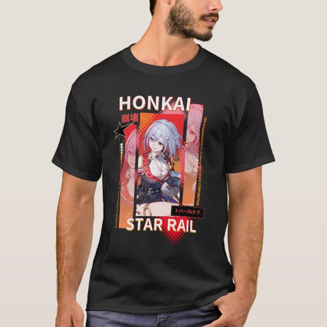 T-shirt Honkai Star Rail Topaz (Devant)