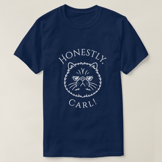 T-shirt Honnêtement, Carl ! (Design devant)