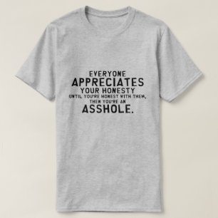 T-shirt honnêteté