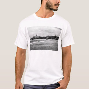 T-shirt Honolulu, ha - vue de Moana et Hawaïen royal