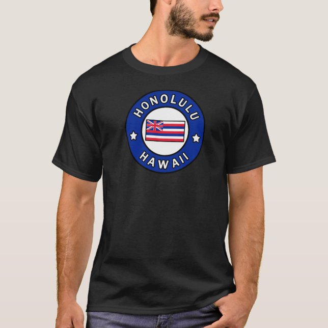 T-shirt Honolulu Hawaii (Devant)