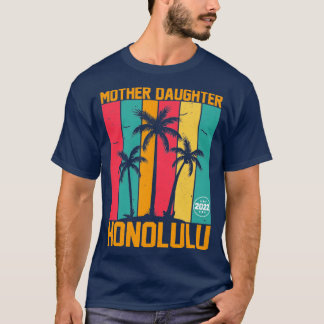 T-shirt Honolulu Mère et fille