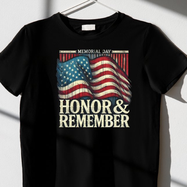 T-shirt "Honor & Remember" (Créateur téléchargé)