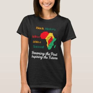 T-shirt Honorer le passé inspirant les hommes et les femme