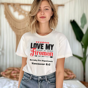 T-shirt Honorer les braves pompiers