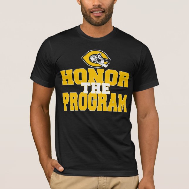 T-shirt Honorez le programme (Devant)