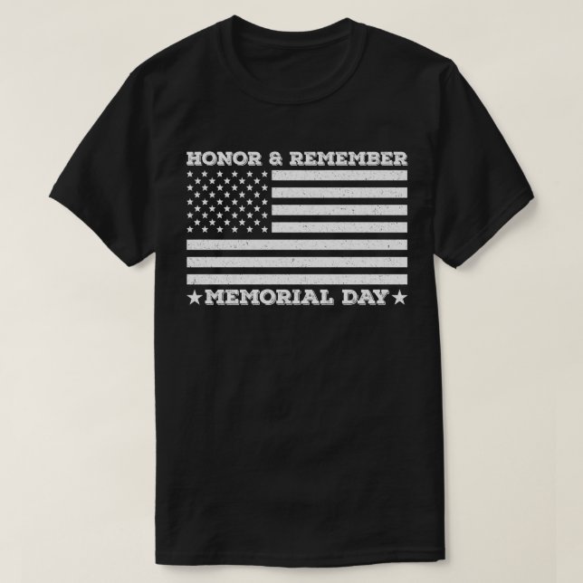 T-shirt Honte Souvenez-vous de la Journée commémorative Co (Design devant)