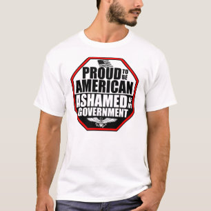 T-shirt Honteux de mon gouvernement !