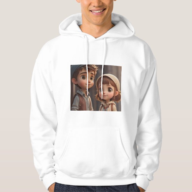 T-Shirt Hoodie (Front)