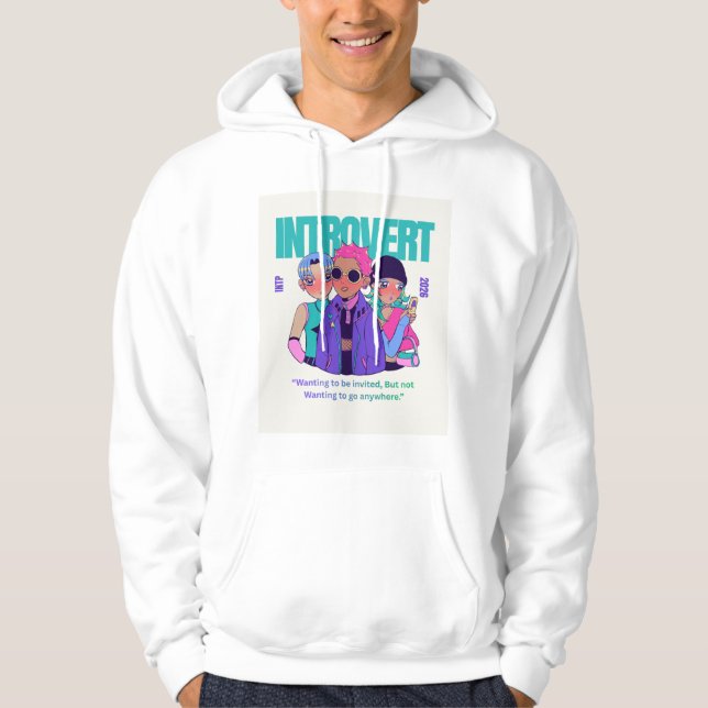 T-Shirt Hoodie (Front)