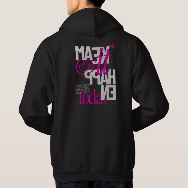 T-Shirt Hoodie (Back)