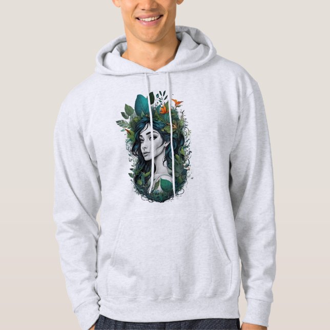T-Shirt Hoodie (Front)
