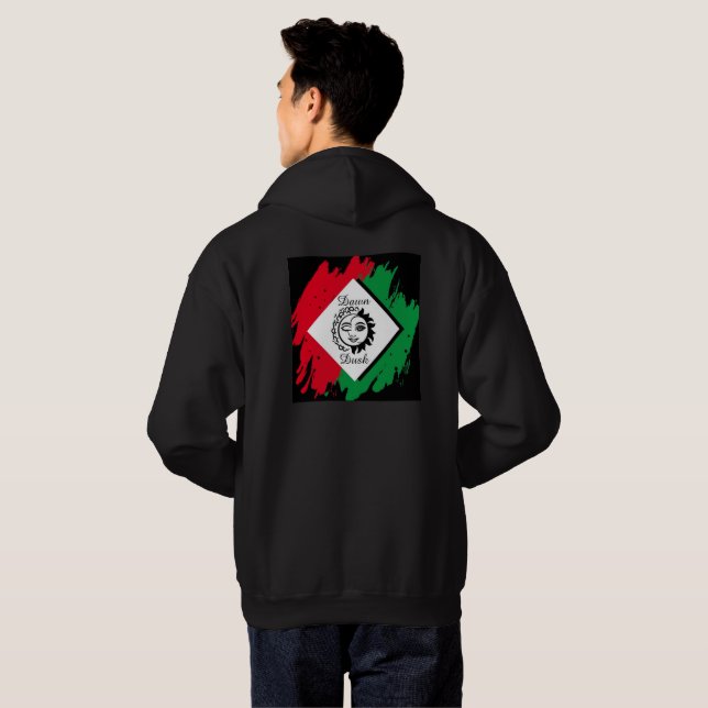 T-Shirt Hoodie (Back Full)
