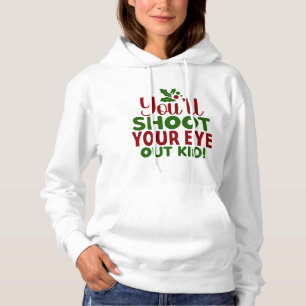 T-Shirt Hoodie-Classic holiday quote. Hoodie