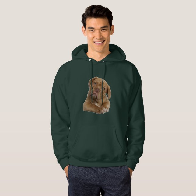 T-Shirt hoodie dog photo (Front Full)