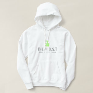 T-shirt Hoodie (White Classic)