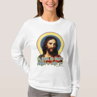 T-shirt Hoody JC01 des femmes du Christ