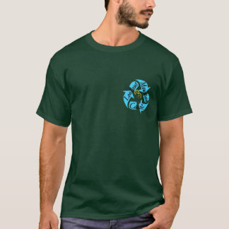 T-shirt Hoody vert