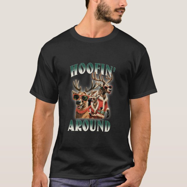 T-SHIRT HOOFIN' AUTOUR (Devant)