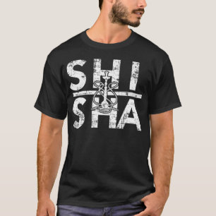 T-shirt Hookah cheval équitation radio jouer