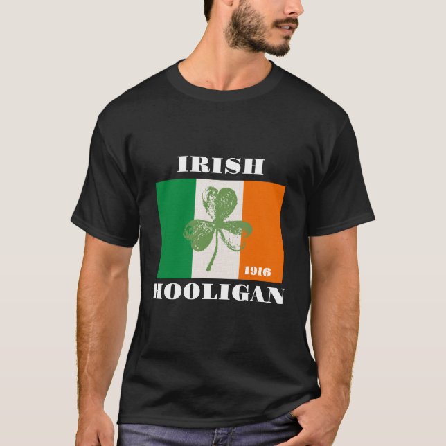 T-shirt Hooligan irlandais 1916 (Devant)