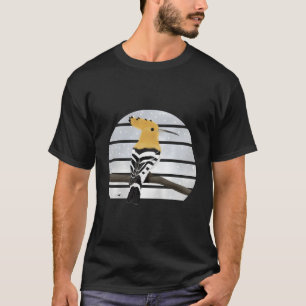 T-shirt Hoopoe Oiseaux d'hiver Cadeau de neige de Noël Bir