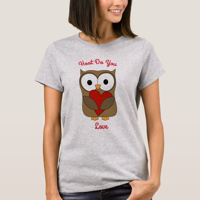 T-shirt Hoot Aimez-Vous ? (Devant)