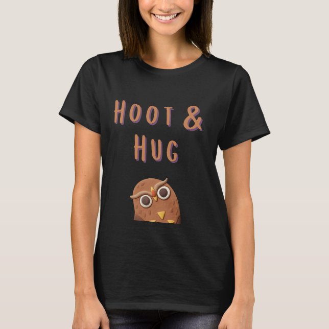 T-shirt Hoot & Hug (Devant)